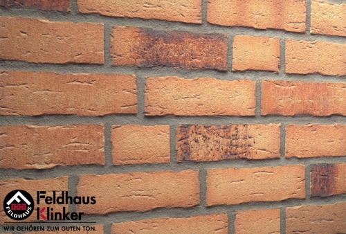 Фасадная плитка ручной формовки Feldhaus Klinker R695 sintra sabioso ocasa, 240*71*14 мм